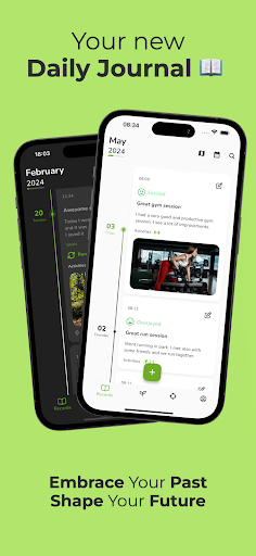Android application Daily Log: Day Jotter, Journal screenshort