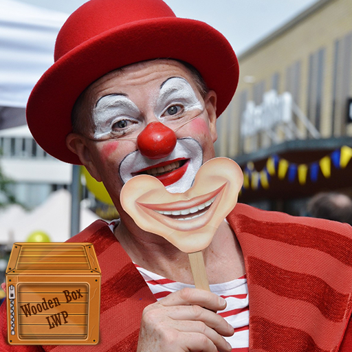 funny clown wallpaper logo