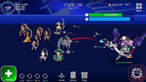 Merge and Archers Screen 2