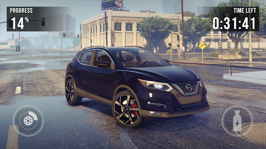 Nissan Rogue: City Car Driving