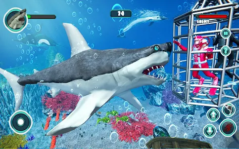 Shark Attack Game Simulator
