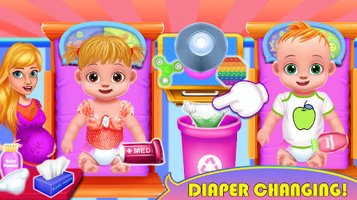 Mom Birth Twins Baby Simulator Screen 2