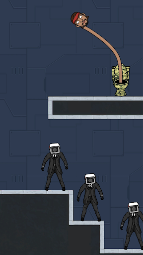 Toilet Monster Move Face