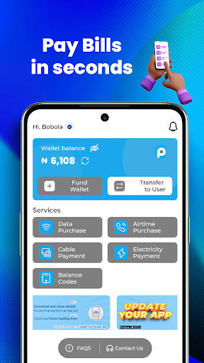 ClickPay Cheap Data & Utility Screenshot 1 - AppWisp.com