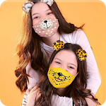 Cover Image of ダウンロード Mask Sticker Photo Swap Snappy  APK