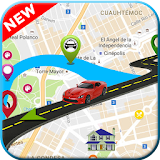 Driving Route Direction Map: Live Earth Tracking icon