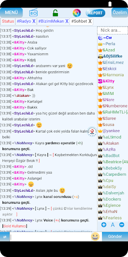 Android application Bizim Mekan Sohbet screenshort