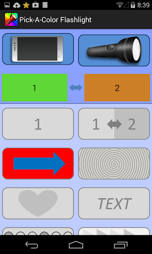 Screenshot of Color Flashlight