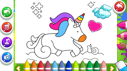 Coloring & Music for Kids