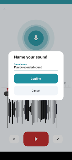 Android application Hyenas Sounds screenshort