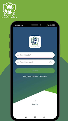 Android application Guard Konnect screenshort