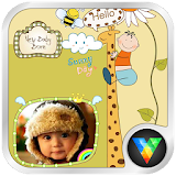 Giraffe Stickers LiveWallpaper icon