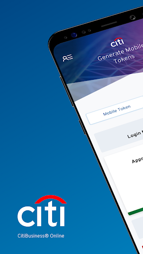 Screenshot of CitiBusiness Mobile