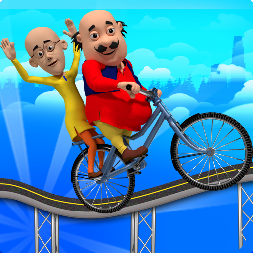 Download Motu Patlu Cartoon Hills Biking Game APK Last Version - Matjarplay