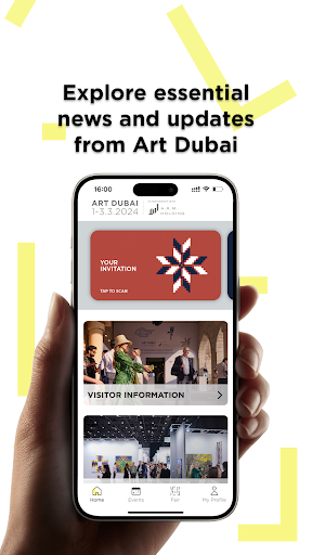 Android application Art Dubai screenshort