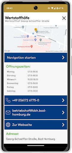 Abfallapp Bad Homburg v.d.H Screen 3