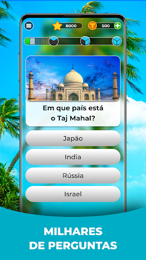 Triviascapes Quiz Teste de QI Captura de Tela do Aplicativo Android 4