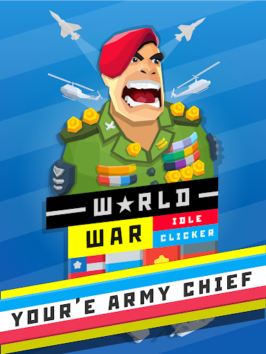 World war idle clicker