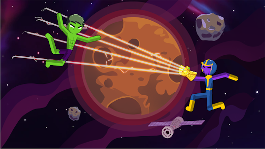 Stickman Fight Supreme Hero