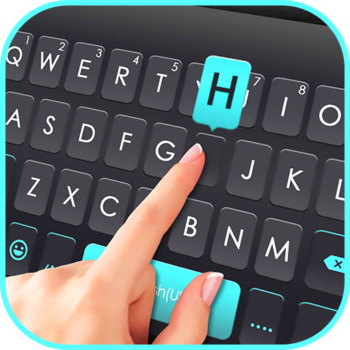 Black Simple Business Keyboard 1.0 Icon