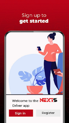 Android application Nexts Driver screenshort