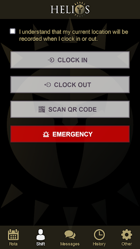 Helios Control Screen 2