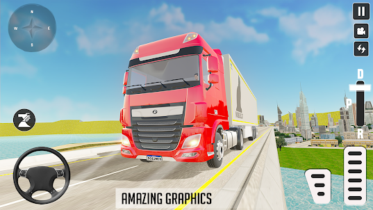 Euro Truck Transport Sim Games