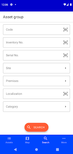 Enterprise Asset Management Screen 2