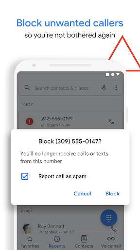 Phone by Google - Caller ID & Spam Protection  APK screenshots 6