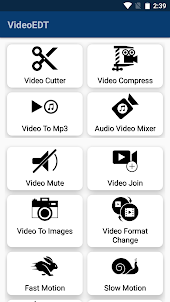 VideoEDT : Video Editor -Maker