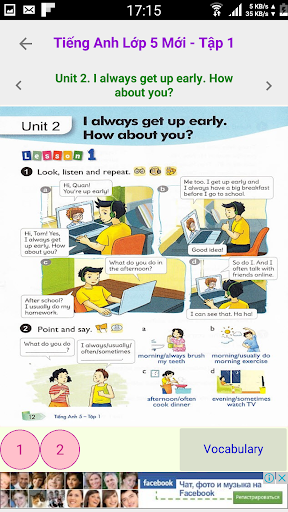 Tieng Anh 5 Moi - English 5 T1 Screen 3