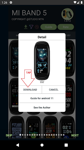 MiBand7 - Watch Face Xiaomi