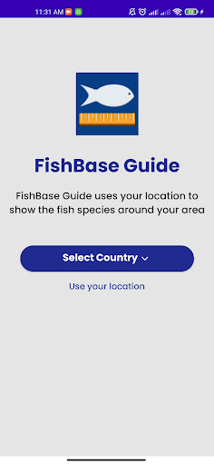 Android application FishBase Guide screenshort