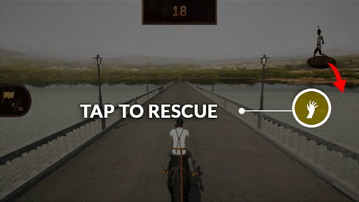 Android application RRR-The Game Ride Race Rescue screenshort