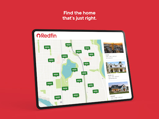 Screenshot of Redfin: Buy, Sell & Rent Homes