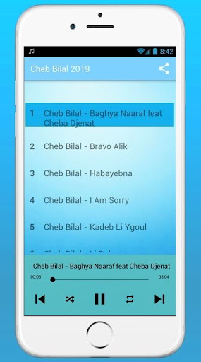 Android application أغاني الشاب بلال 2024 screenshort