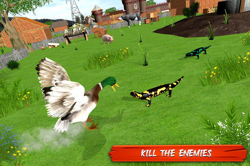 Virtual Duck Simulator 3D: Real Duck Family Games APK MOD (Astuce) screenshots 4
