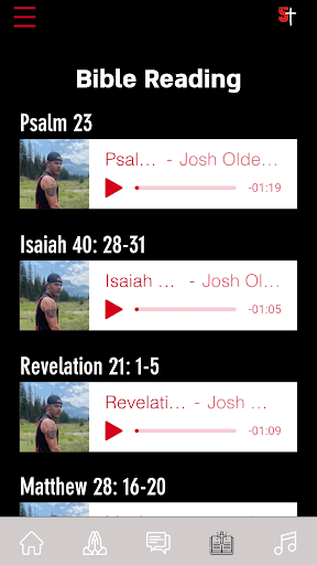 Stronger Together App Screen 2