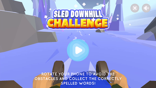 Sled Downhill Challenge