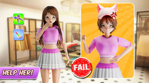 Modern Fashion Stylist Game Screen 2