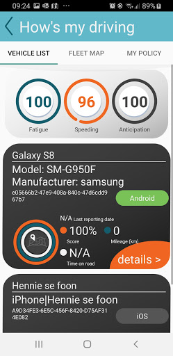 Gullwing Trip Monitor Screen 2
