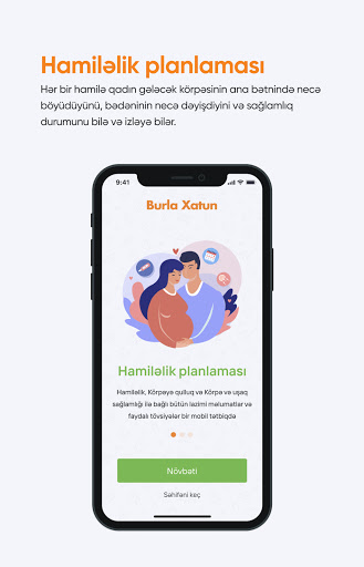 Android application Burla Xatun screenshort