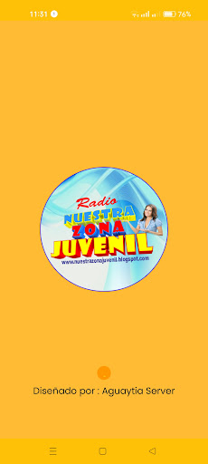 Android application RADIO ZONA JUVENIL screenshort