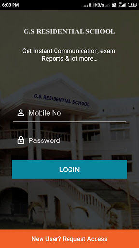 Android application GS Residential School screenshort