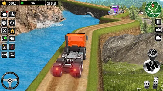 Trò chơi lái xe tải leo núi 3D