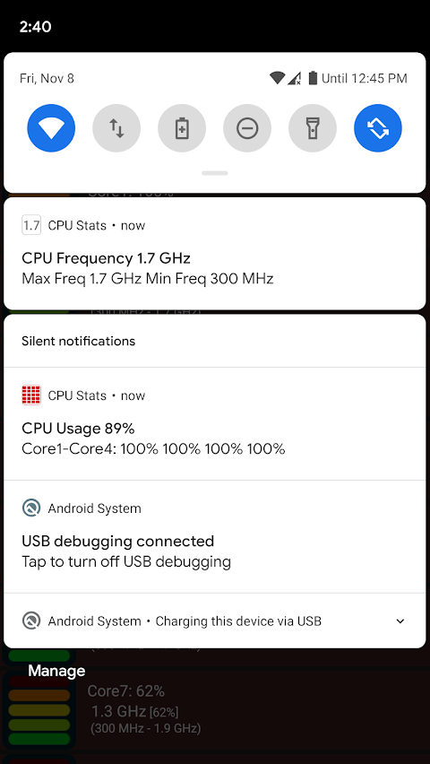 CPU 使用率モニター CPU Statsのおすすめ画像3
