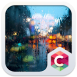 Rain In Window Clauncher Theme icon
