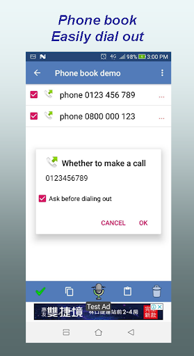 Voice Notes Screen 3