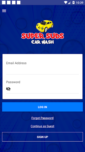 Android application Super Suds Norfolk screenshort