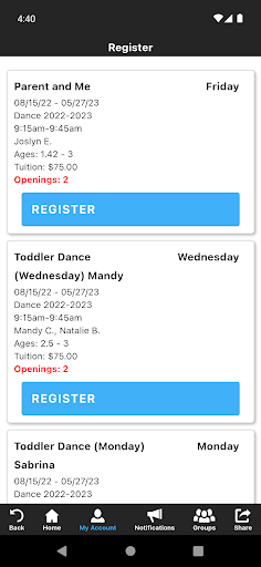 ROOTS Dance Academy Screen 3